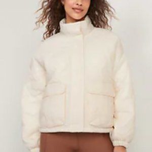 Old Navy | Packable Oversized Water-Resistant Quilted Jacket for Women | Size S
